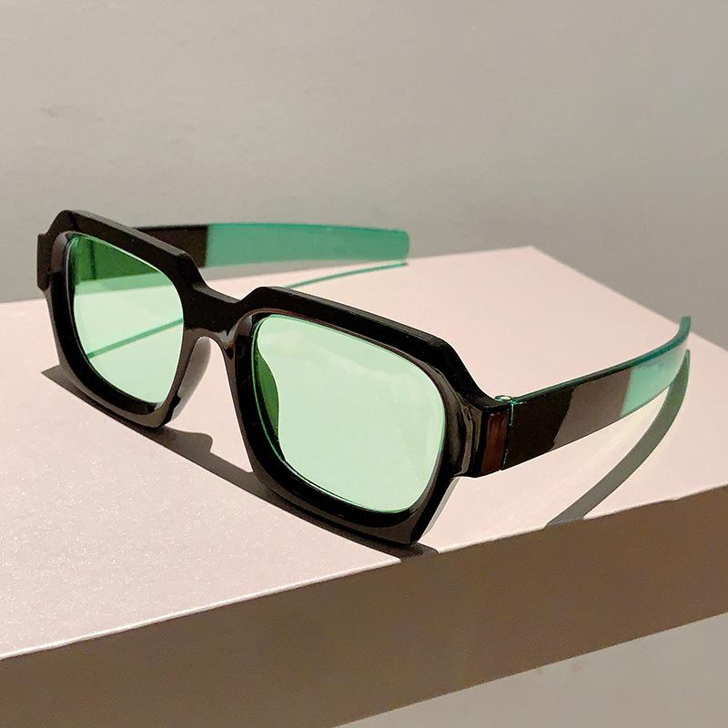 Square Sunglasses Women For Men  Vintage Sun Glasses Luxury Brand Designer Punk Hip Hop Popular Summer Candy Shades Uv400