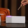 Flame Air Diffuser Humidifier with Ocean Wave Projector Essential Oil Diffuser Aroma Diffuser for Home Decor/Relaxation/Gift