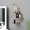 Wall Mounted Floating Shelves Decorative Shelves Circular Storage Rack Creative Plant Flower Pot Tray Nordic Home Decoration