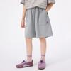 Girls' Elastic Waist Wide-Leg Summer Shorts