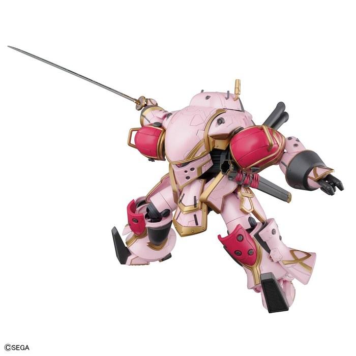 HG Sakura Wars Reikon Combat Plane Infinite (Sakura Kanzaki Machine) 1/24 Scale Pink Pre-Painted Plastic Model