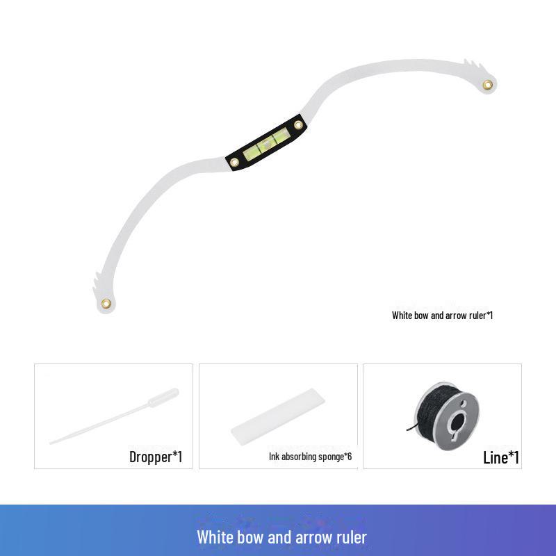 

Линейка симметрии бровей для вышивки: Инструмент для проектирования и создания сбалансированных линий носа белый