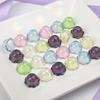 DIY Keychain Jewelry 6 24Pcs Transparent Wind Bell Acrylic Beads Multiple Sizes for Bracelet Necklace Hanging Decoration