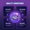 Metal Stainless Steel Cock Ring Adjustable Sperm Locking Ring Exercise Delay Binding Penis Ring Ejaculation Delay Men'S Sex Tool