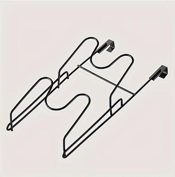 Hanging Kitchen Pot Cover Rack Hole-Free Ware Lid Storage Rack Kitchen Chopping Board Drain Storage Rack Door Kitchen Tools