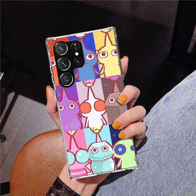 Game P-PikminS 4 Phone Case For Samsung Galaxy S24 S25 Edge S26 Ultra S23 S22 S21 Plus S20 FE + Personalized Print Cover Galaxy