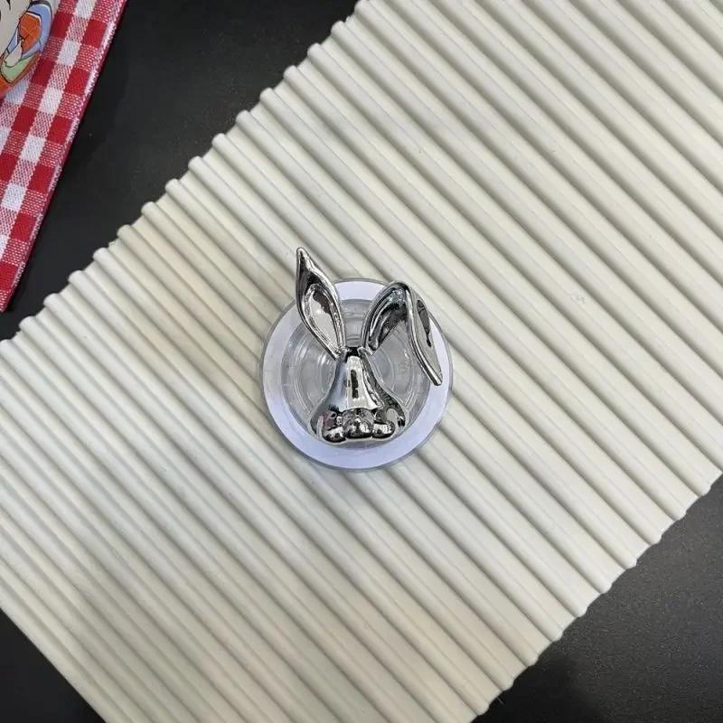 

Y2K Милый кролик Магнитный держатель Складная подставка для iPhone/Android Кронштейн с противоскользящим дизайном Универсальные аксессуары для чехла для телефона