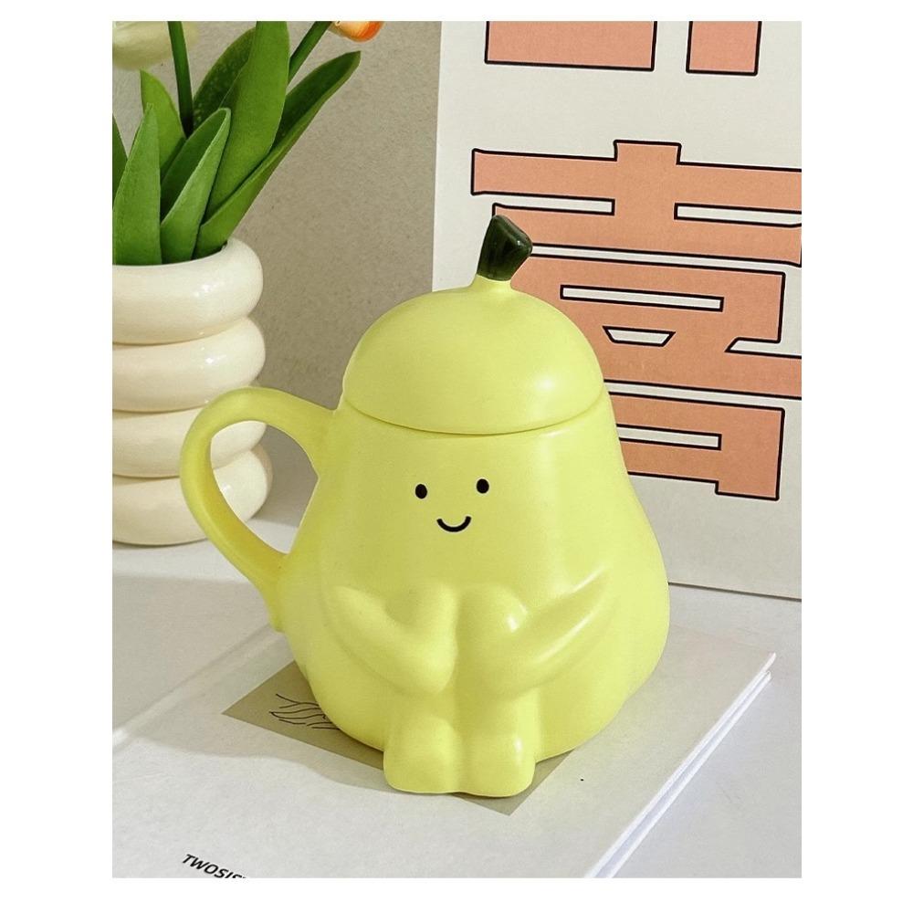 

mug high value hug pear cute funny cup ceramic water cup gift birthday gift girl coffee cup 501-600ml