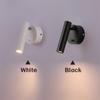 3W Nordic LED Reading Wall Lamp With Switch Foldable And Rotatable Hotel Sconce Bedside Bedroom Wall Mounted Spotlight 110V/220V