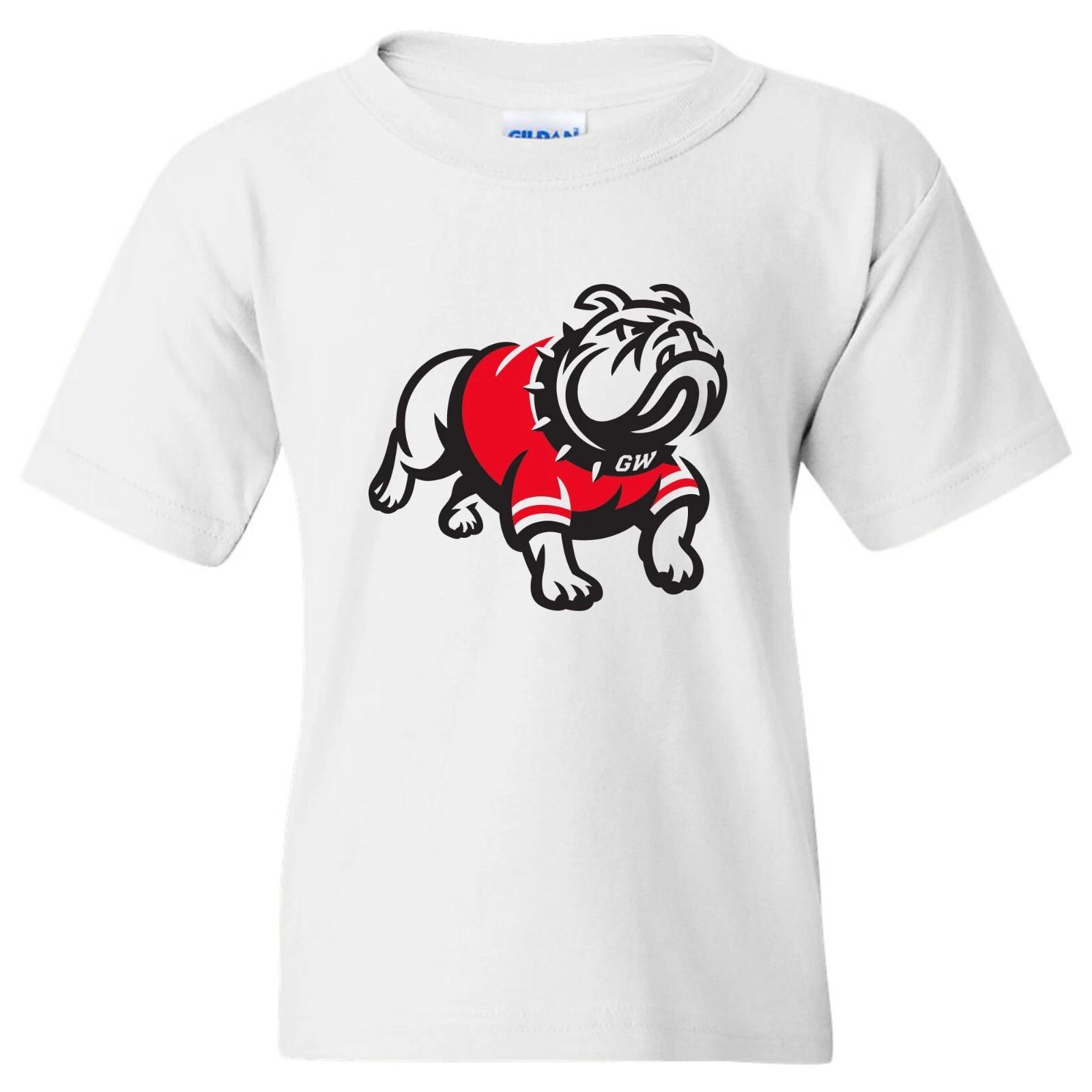 Gardner-Webb Bulldogs Primary Logo Youth T-Shirt - White L