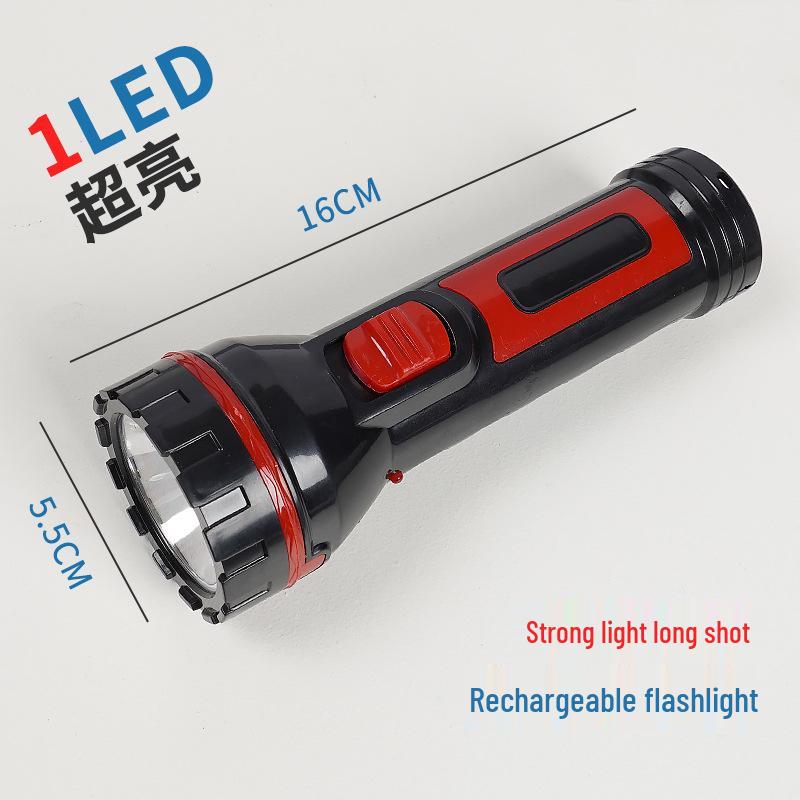 High-Power Rechargeable Emergency Flashlight for Outdoor, Travel, Hotel, and Firefighting Use
