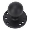 1.5 Inch Ball Mount with Aluminum Alloy AMPS Hole Round Plate For RAM Mounts C Size Ball Double Socket Arm