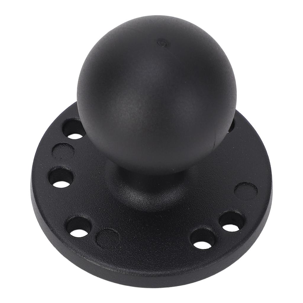 1.5 Inch Ball Mount with Aluminum Alloy AMPS Hole Round Plate For RAM Mounts C Size Ball Double Socket Arm
