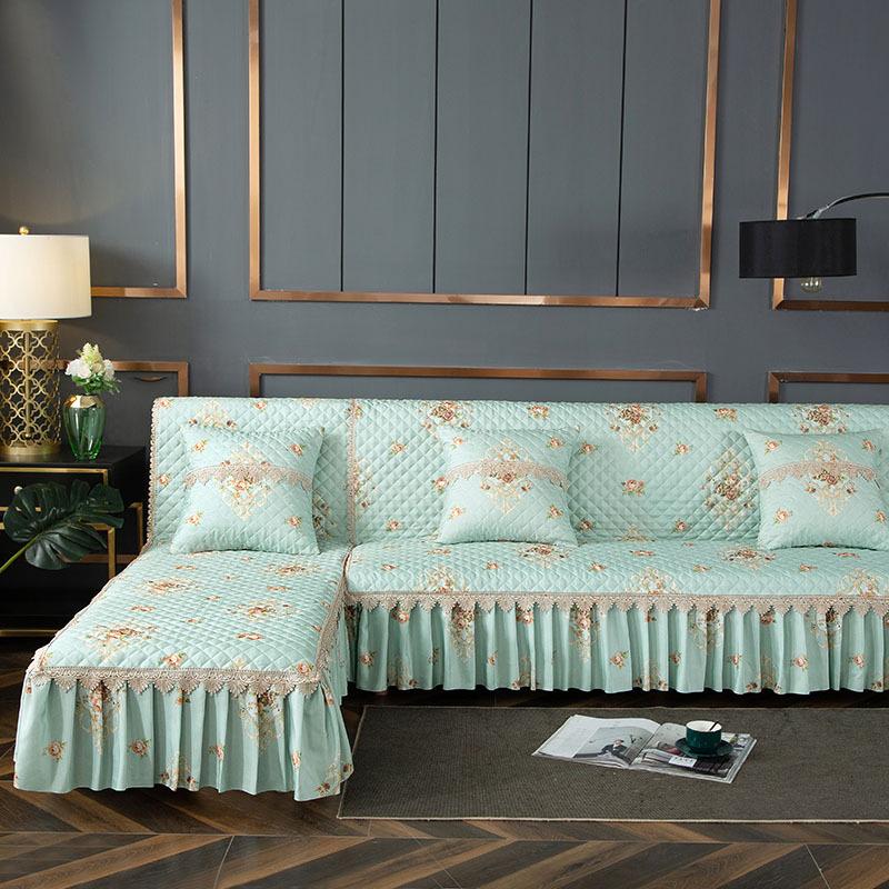 Four Seasons Home Klappsofabezug, modisches Imperial-Sofakissen, verdickt, armlos, einfacher Sofabezug, vollständiger Bezug