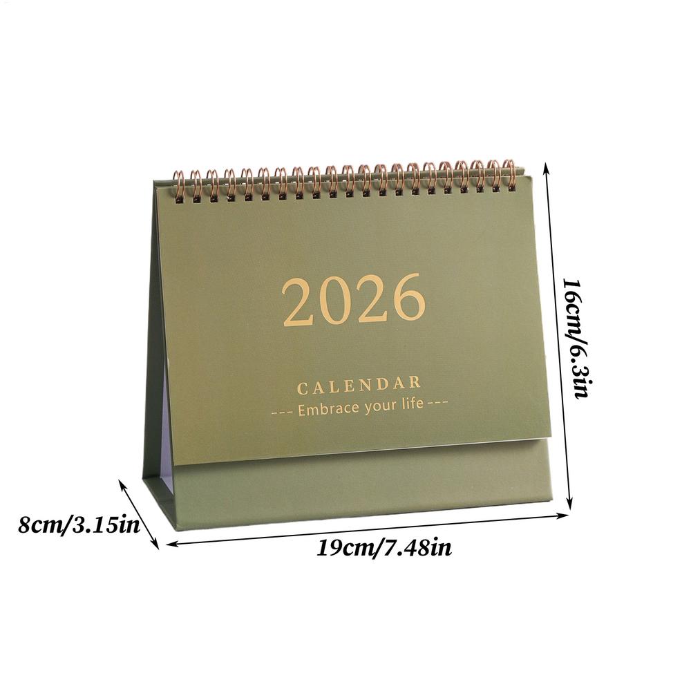 2026 New Desk Calendar July 2025-December 2026 Calendar Books Annual To Do List Monthly Daily Planner Time Manegement