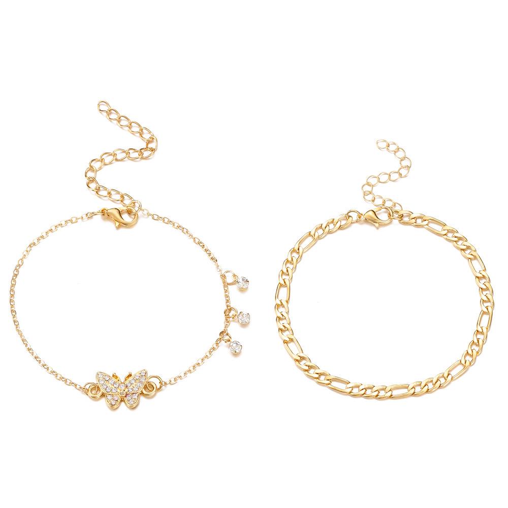Bohemian Summer Vacation Style Creative 26 Letter Anklet