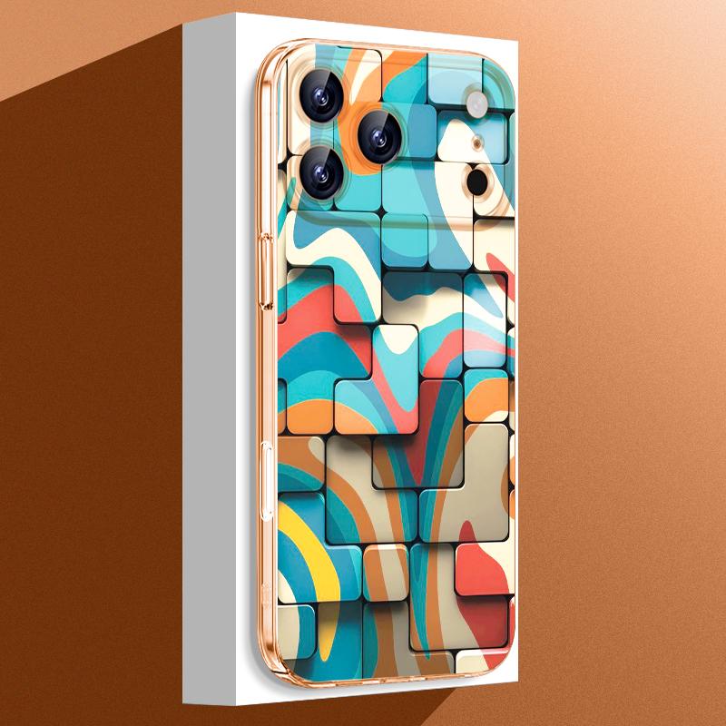 

Vintage European Style Phone Case For iPhone 17 Pro Max Funda iPhone 16 15 14 13 Pro Max 11 Clear PC Back Slim Hard Cover Moon Stars iPhone 14 Pro прозорий