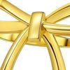 6 Pcs Decorative Bow Napkin Ring Luxury Serviette Ring Elegant Napkin Buckle  For Table Dining Decor
