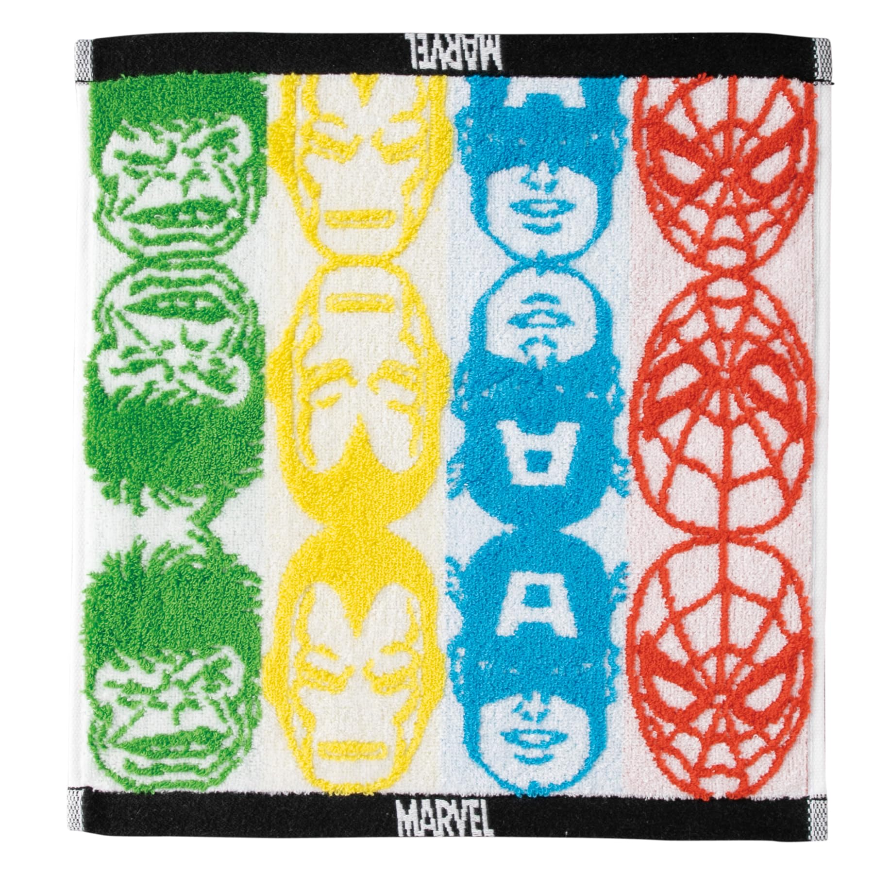 Marushin Hand Towel Marvel Heroes Face Cotton Soft and Fluffy 2505018600 100%