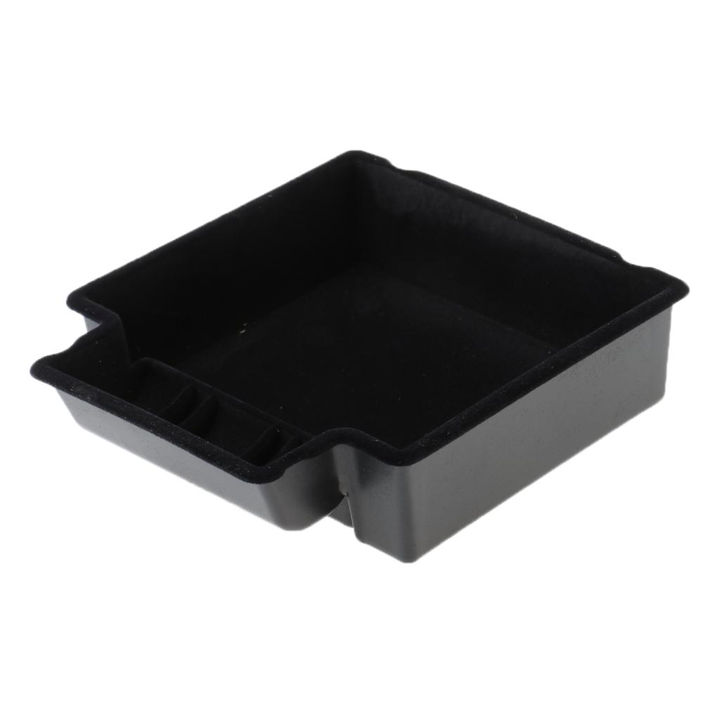Caja de almacenamiento Apoyabrazos Consola central secundaria bandeja para Porsche Macan 2014 2015 2016 coche accesorios