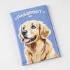 Uv Color Printing Cute Cat Dog Pet Passport Holder Travel Wallet Passport Covers Id Card Holder Plane Ticket Holder