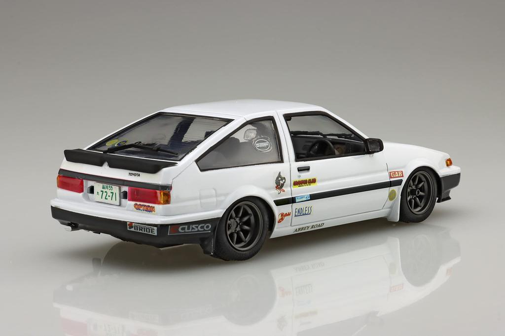 Fujimi Modell Touge Serie Toyota Hachiroku Trueno AE86 1/24 Nr. 3 Touge-3