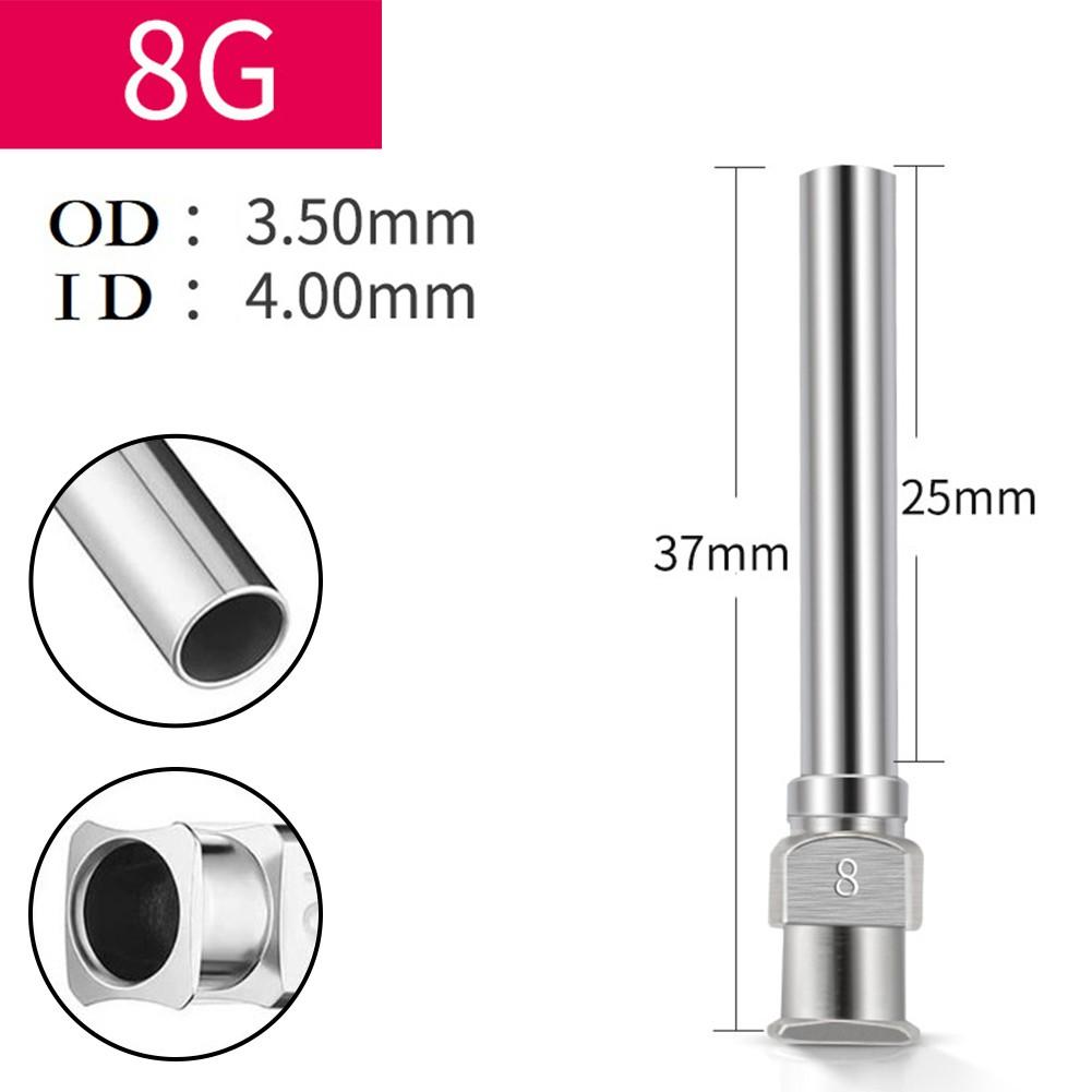 Dávkovací nástroj 25mm nerezová jehla pro průmyslové lepidlo 1 palec 8g 30g