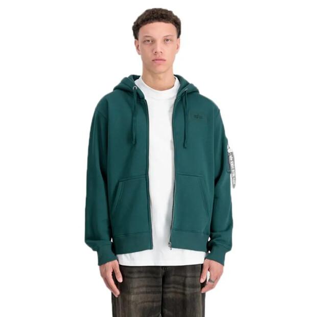 

Alpha Industries Back Print full zip свитшот 3XL