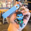 Creative Cartoon Keychain Three-dimensional Doll Bag Couple Pendant Car Key Chain Gift