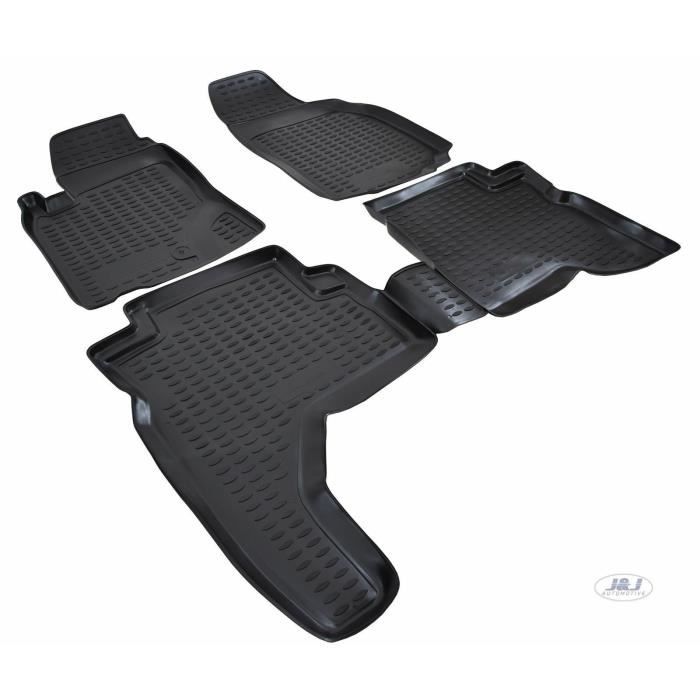 J&J AUTOMOTIVE | Tapis De Sol En Caoutchouc 3D Exclusive Pour Mitsubishi L-200 1998-2005