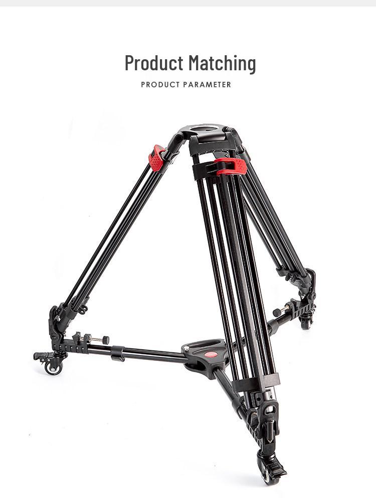 Mi Bo Universal Tripod Caster Wheels - Mobile Camera Track Rollers