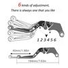 XIAXIA For NMAX 155 NMAX 125 2025 Adjustable Folding Scooter Brake Clutch Lever Handle nmax155 nmax125 2020-2025 Motorcycle Accessories (Titanium)