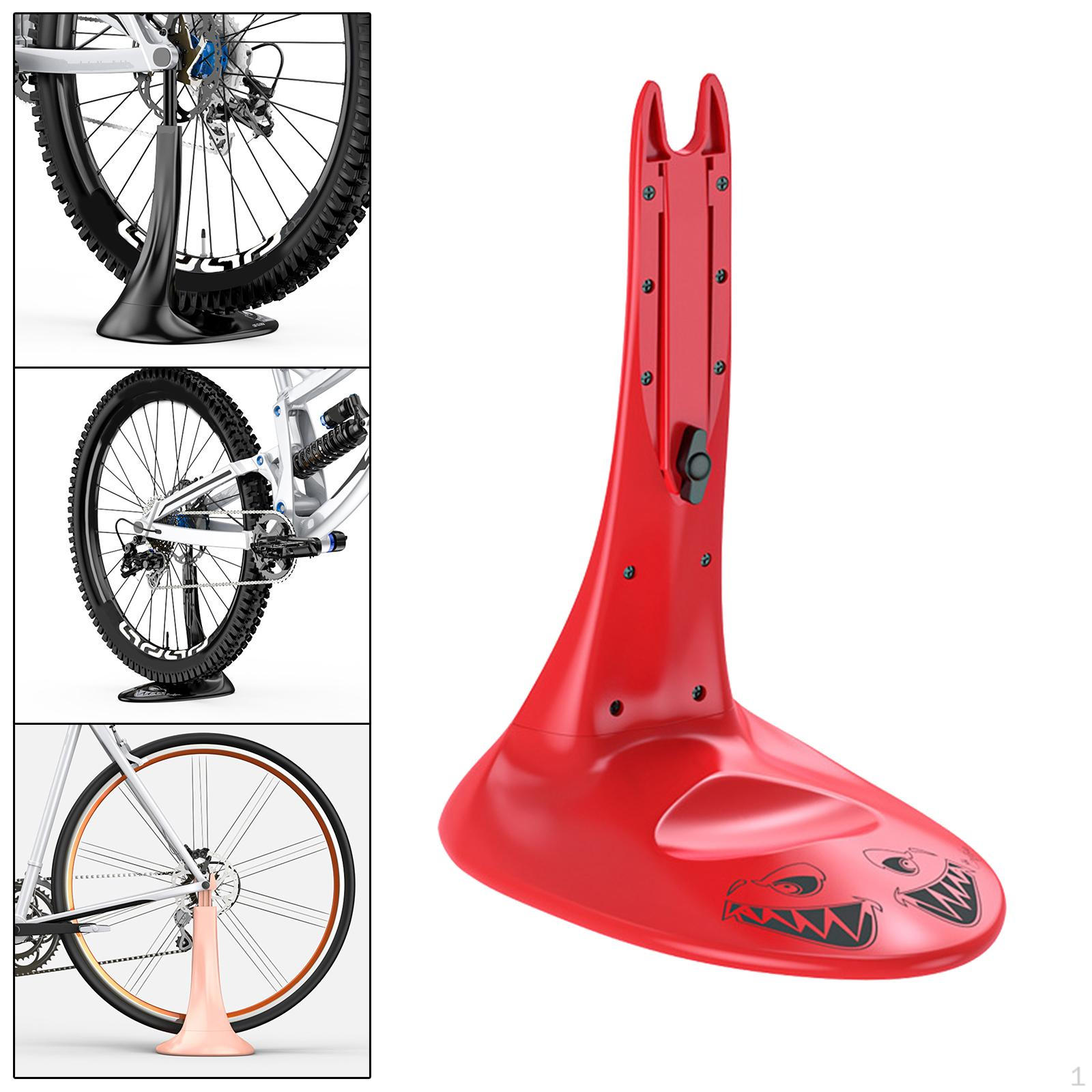 Bike Floor Type Parking Rack Stand Aluminium Alloy Detachable Bicycle for красный