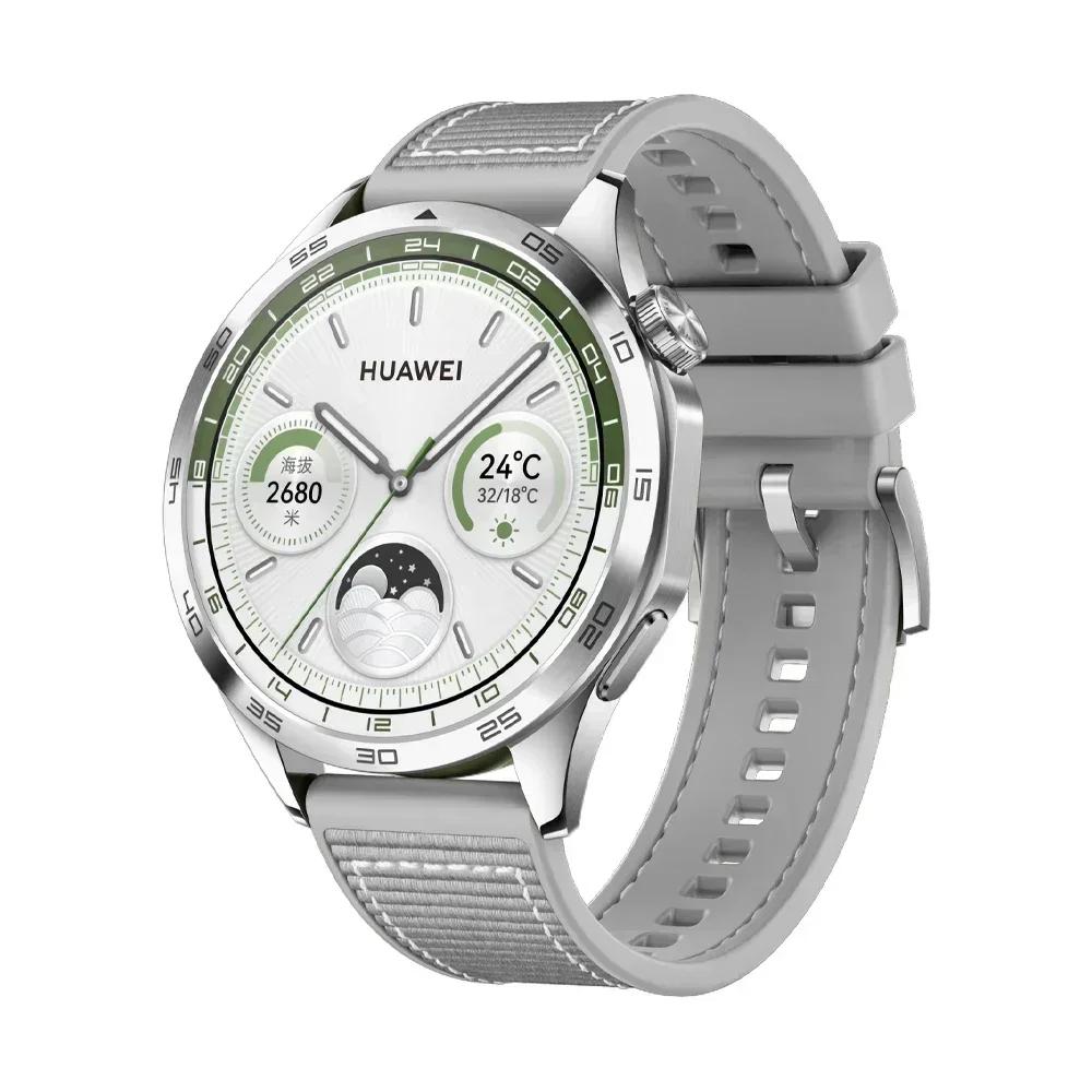 22mm Watch Band for HUAWEI WATCH GT2 Pro GT3 42MM 46MM Smart Watch Strap Huawei GT4 46MM GT Runner Silicone+Nylon Woven Bracelet
