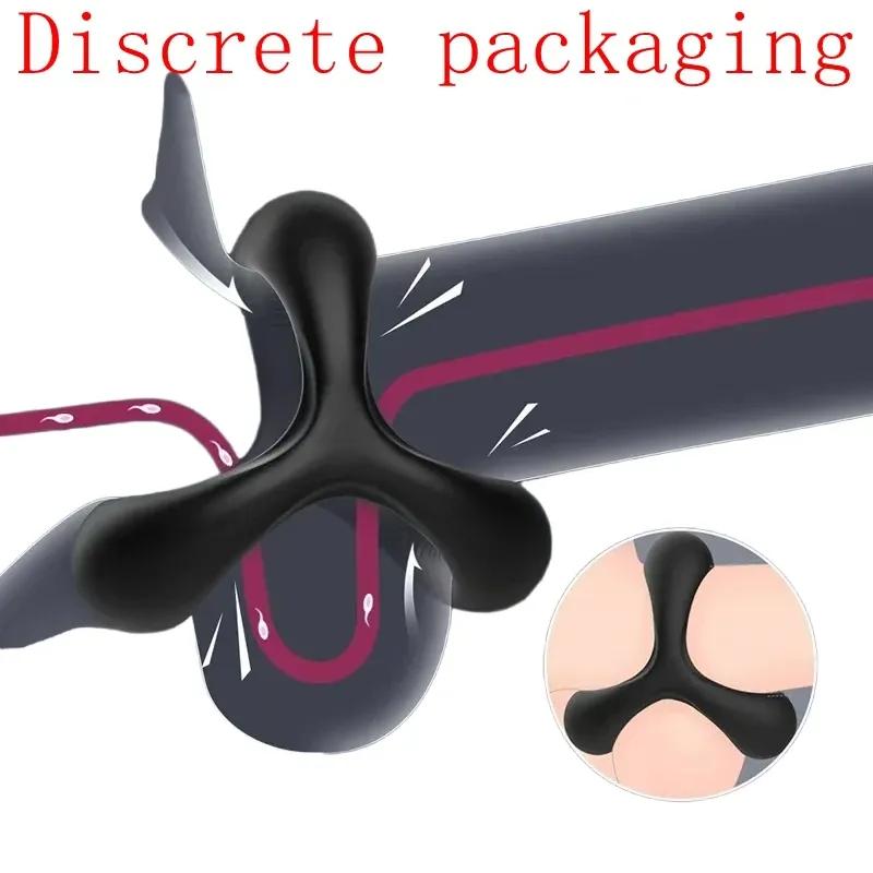 Gecikme Boşalma Penis Halkaları Erkek Dick Ereksiyon Sedye Genişletici Erotik Cock Yüzükler Erkekler için Seks Oyuncakları Çift Cockring BDSM Oyuncaklar