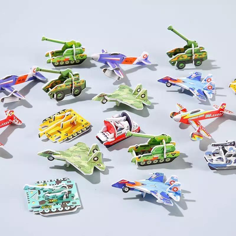30PCS 3D Fun Mini Animal DIY Jigsaw Puzzles Toys for Kids Birthday Party Favors Classroom Rewards Baby Shower Educational Gifts
