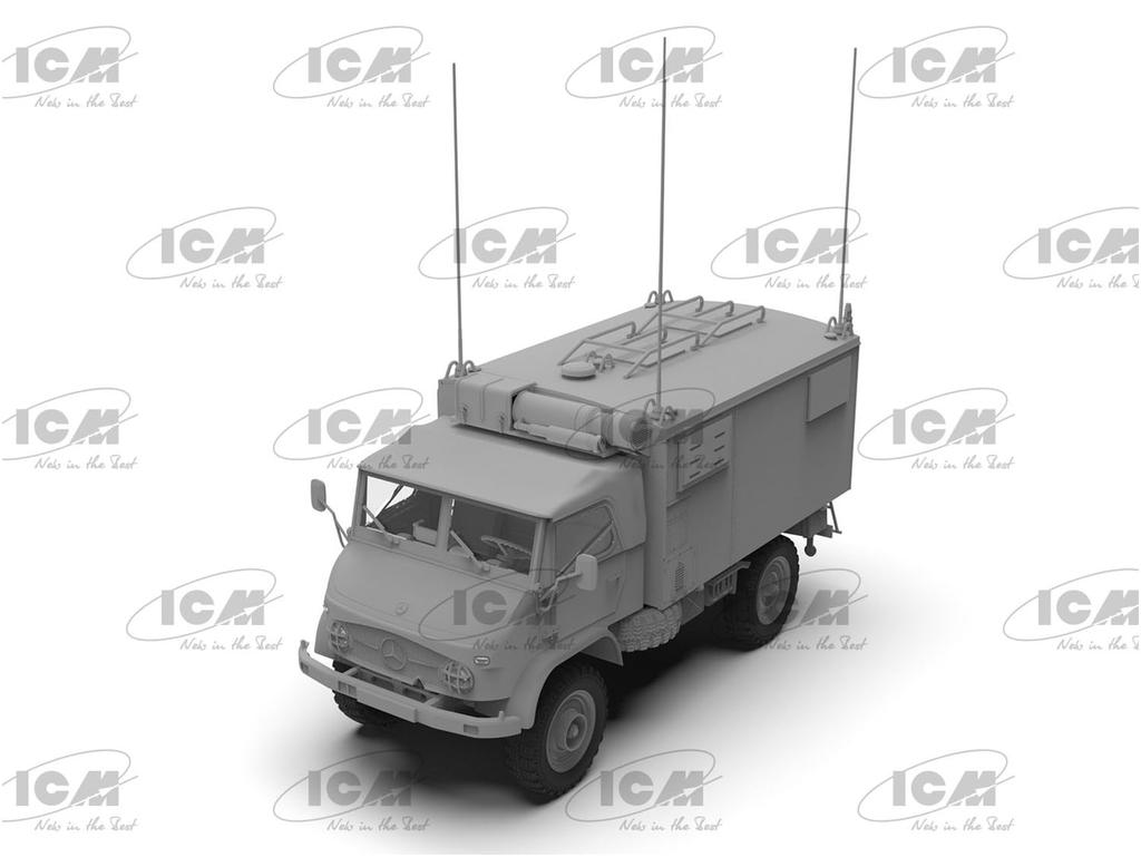ICM scale German Unimog S 404 Radio Control Truck Plastic Model 35137 1/35