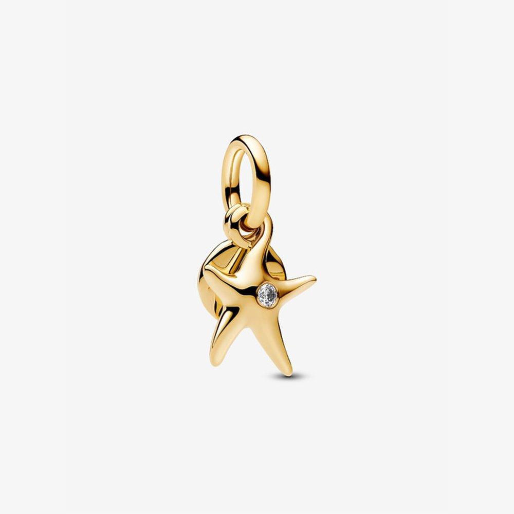 Pandora Starfish Double Dangle Charm 763892C01