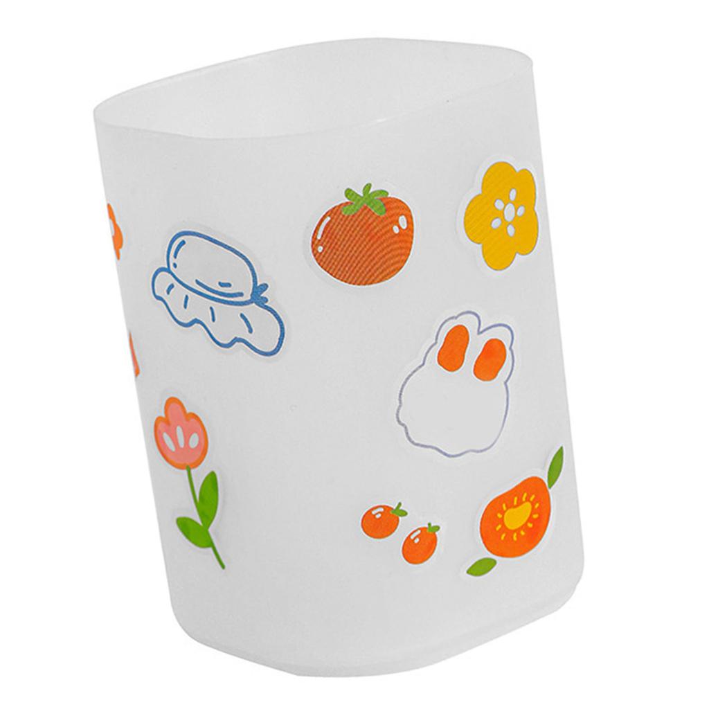 Kulatý držák na tužky Velká kapacita Matný povrch Protiskluzový Stojan na tužky Stolní papírnictví