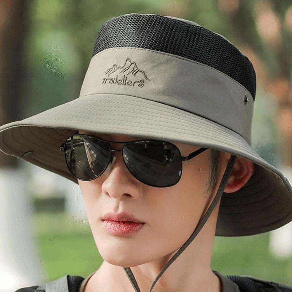 

Рыболовные кепки Уличная шляпа с козырьком для мужчин с откидной частью для шеи Женская шляпа от солнца Панама Летняя защита от УФ-лучей зелёный