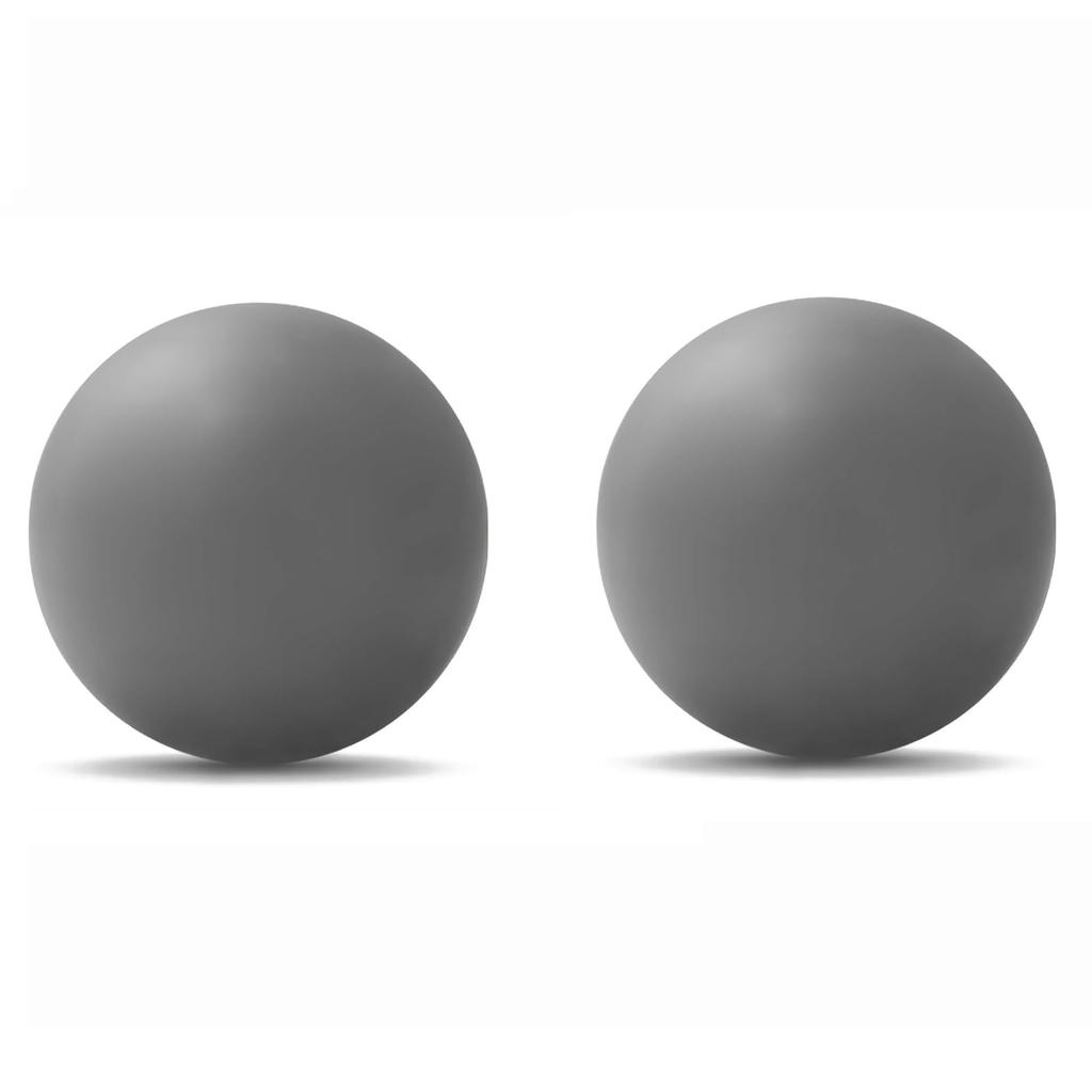 WOVTE Massage Lacrosse Ball for Muscle and Body Deep Trigger Muscle and Myofascial Release Set of Ball, Pain, Shoulders, Neck, Back, Feet, Massage,