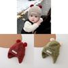 Baby Knit Hat Winter Warmth For Toddler Girls Boys With Earmuff Protection For Cold Weather