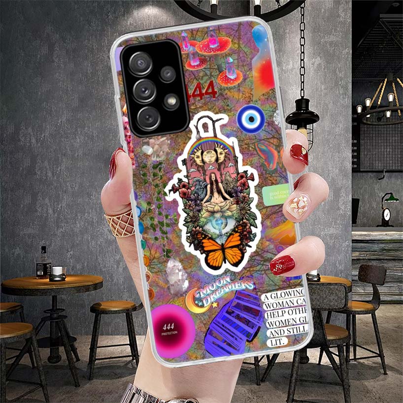 

Chakra Insist Yoga Phone Case For Samsung Galaxy A12 A22 A32 A52 A72 A02S A51 A50S A71 A70 A31 A20S Note 20 Ultra S10 A10S Galax Samsung Note 20