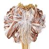 30pcs Wedding Sparklers for Send Off with Gold Bells and Lace Silk Party Event Holiday Celebration Gift