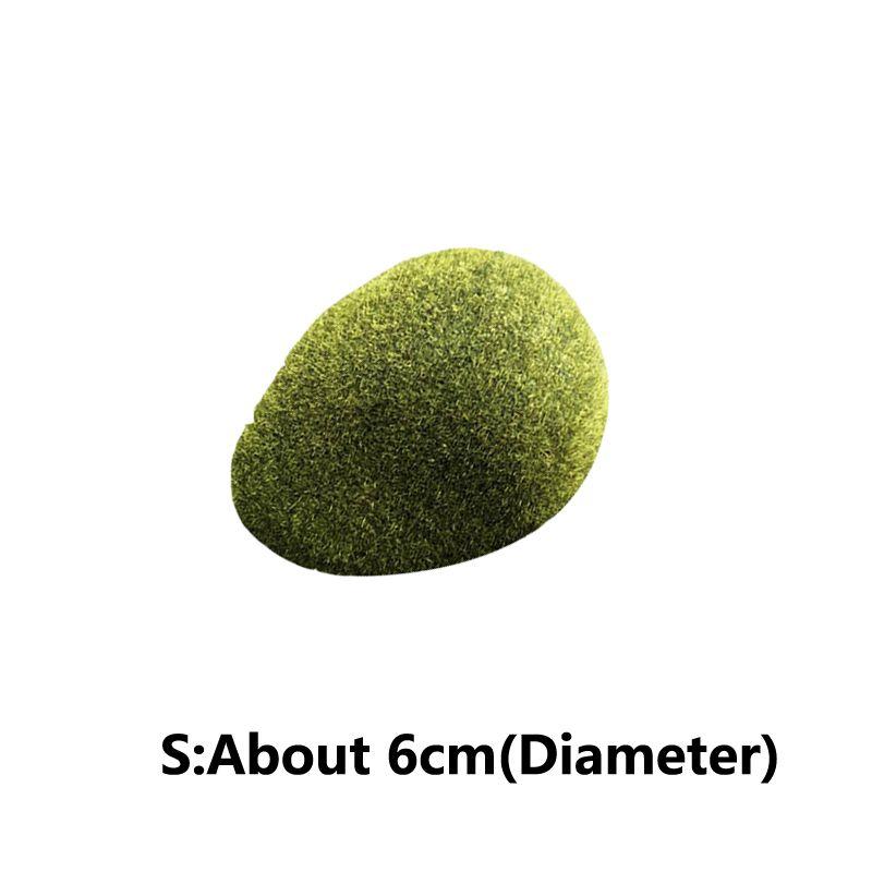 

Шаровой мох Искусственная трава газон Микроландшафт Камни Садовое украшение Микро S(6cm)