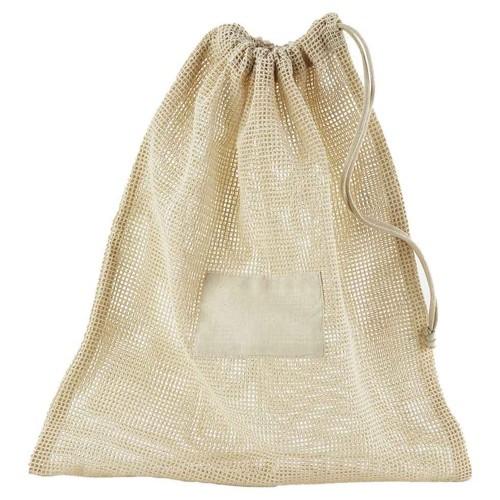 Westford Mill Mesh Organic Cotton Drawstring Bag