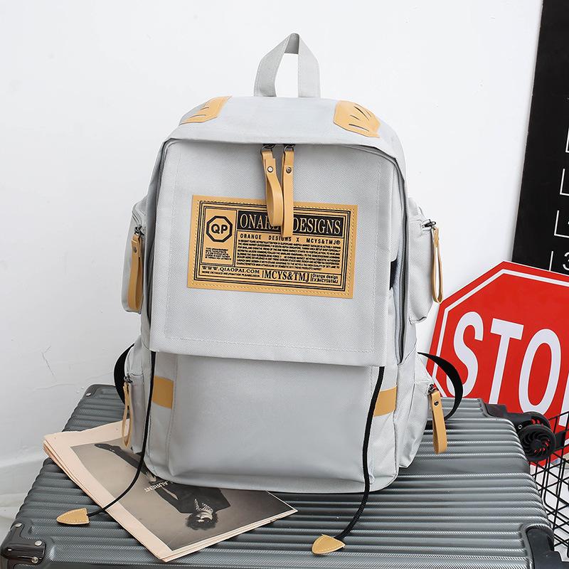

TS JYL laptop bag,Free Shipping Student Backpack Viral Korean College INS Versatile Japanese 32 inches белый