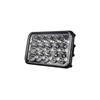 45W 5-inch LED Square Headlights for Toyota Pickups & Jeep Wranglers, High/Low Beam Compatible