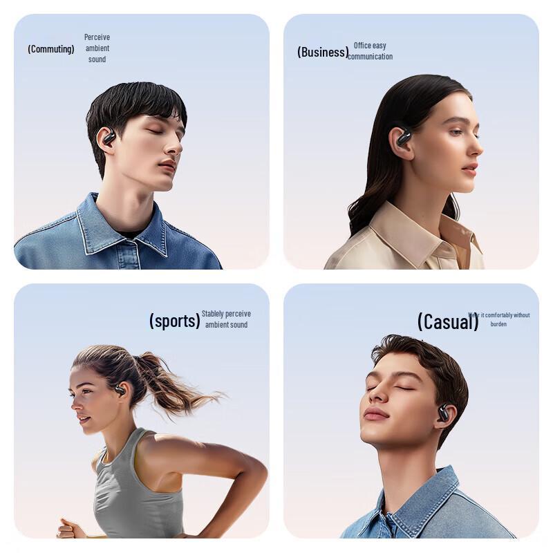 Lanston TE10 Open-Ear True Wireless Sports Headset