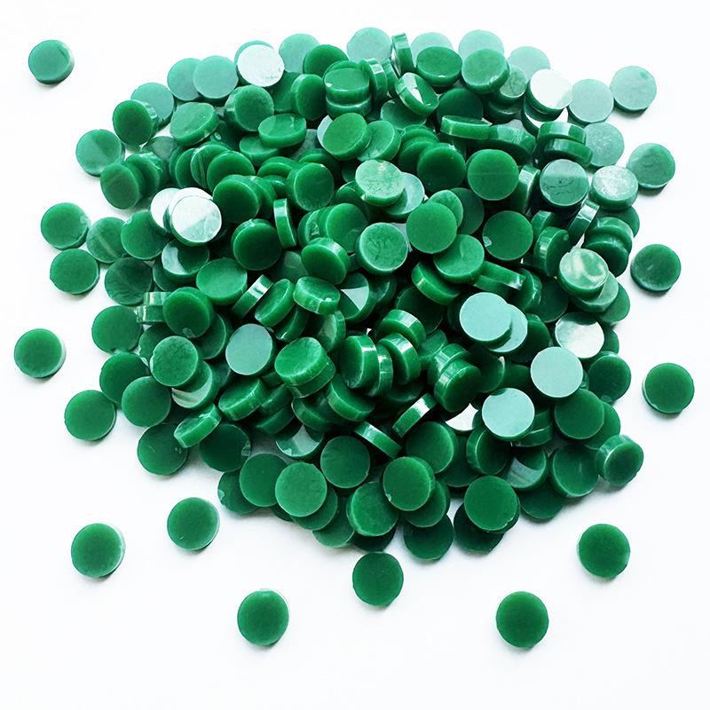 200g Bunte Runde Acryl-Mosaiksteine für DIY-Kunstprojekte